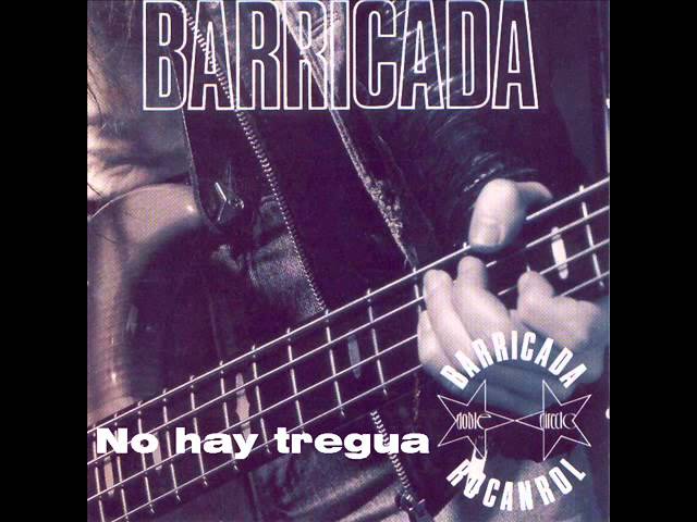 Barricada - No Hay Tregua Guitar pro tab