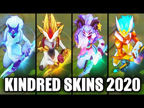 All Kindred Skins Spotlight 2020 (League of Legends)