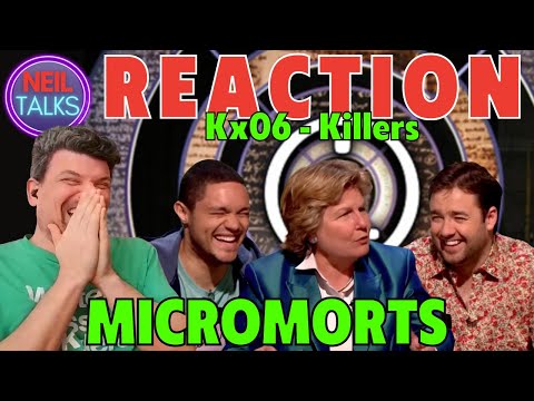 CLASSIC QI REACTION Series K Ep 6 XL - Killers (Sandi Toksvig, Jason Manford & Trevor Noah)