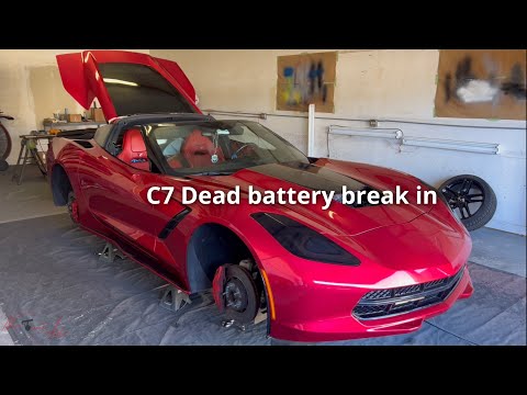 How to unlock a C7 Corvette with dead battery