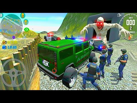 SECRET CAVE GHOST ATTACK ARMY VS MONSTER 😯😈 || CAR SIMULATOR 2 GAMEPLAY 