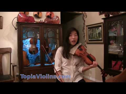 How to get a firm sound: Bach Solo Partita #3
