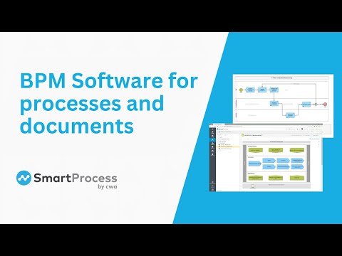 Process and document management with SmartProcess as BPM software