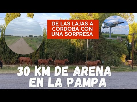 De Las Lajas a Córdoba con una sorpresa en La Pampa 😱