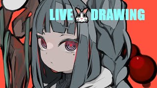 【illustration】本日二回目【イラストメイキング】