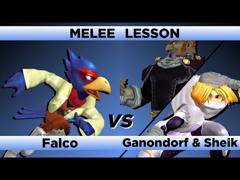 Melee Lesson w/ Boalisk #4 - Falco vs. Ganondorf & Sheik
