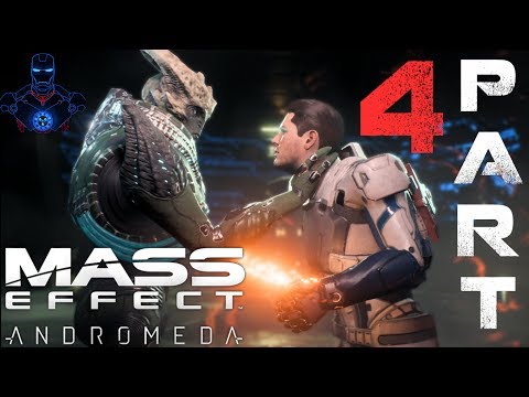 MASS EFFECT ANDROMEDA Walkthrough Gameplay Part 4  - KADARA (Mass Effect 4)