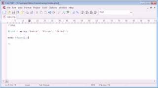 Beginner PHP Tutorial - 38 - Introduction to Arrays