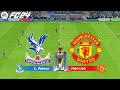 FC 24 | Crystal Palace vs Manchester United - 23/24 English Premier League - PS5™ Full Gameplay