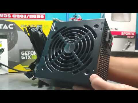 Gigabyte P550B maitinimo blokas 550 W 20+4 pin ATX ATX Juoda video