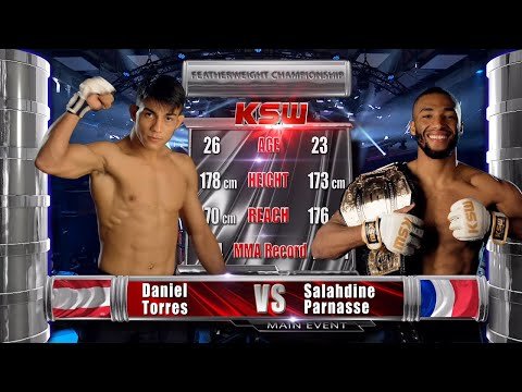 KSW Free Fight: Salahdine Parnasse vs. Daniel Torres 1