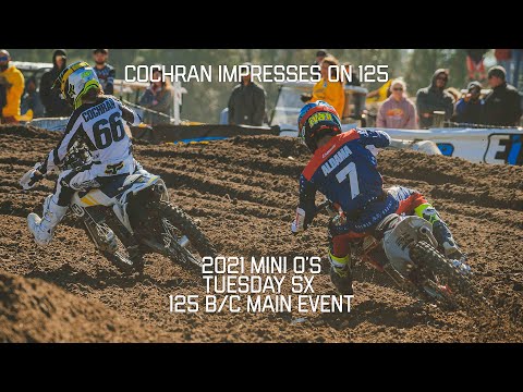 Casey Cochran Comes Out Swinging on 125 - 2021 Mini O's 125cc B/C Main Event
