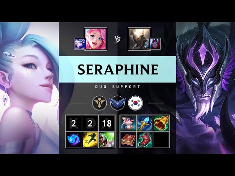 Seraphine Support vs Pantheon - KR Diamond Patch 14.24