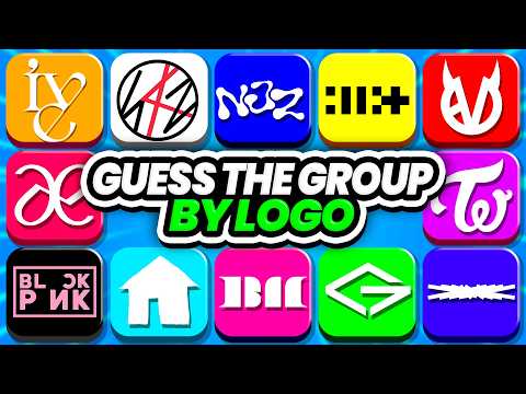Guess the K-Pop Group by The Logo! ⭐️ Guess 50 Groups | KPOP QUIZ 2025