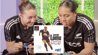 Greatest Playstation Game EVER? Black Ferns Dive into Jonah Lomu Rugby Thumbnail