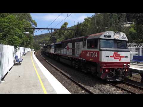 SCT Logistics first train to Queensland - 22/1/17