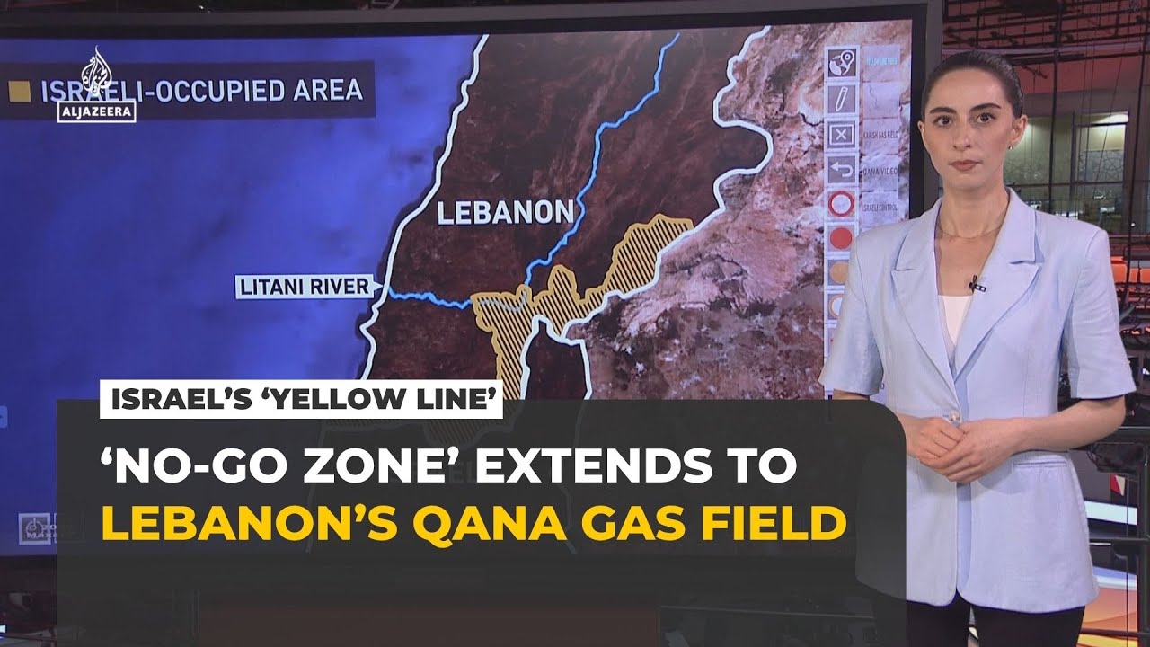 How Israel’s ‘Yellow Line’ threatens Lebanon’s Qana gas field and villages