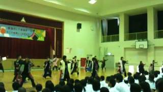 preview picture of video 'Japanese JHS Soran Bushi Dance'