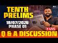TENTH PRELIMS Q A DISCUSSION 18 07 2026 PHASE 01