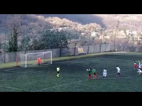 Borgoratti Oregina: il gol su rigore di Diop