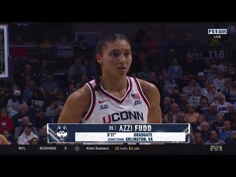 Azzi Fudd's highlights in UConn's win over Florida State University