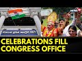 KarnatakaElectionResults Karnataka Congress Office Filled With Celebrations In Bengaluru News18