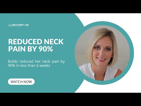 Bobbi from UAE sharing their pain recovery story