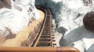 Expedition Everest POV Front Disney&#39;s Animal Kingdom Florida Roller Coaster