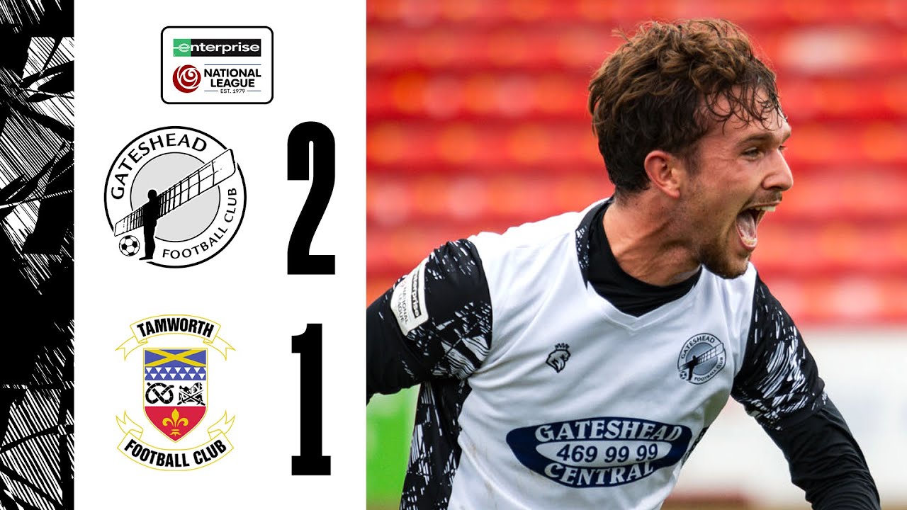 Will Flint scores two in big win at the GIS! ✌️ | Gateshead 2-1 Tamworth | HIGHLIGHTS