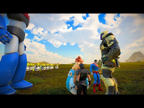 Thanos vs All   :D  (cap 1 ) ,  UEBS 2