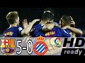 Barcelona vs Espanyol 5-0 - All Goals & Highlights - LaLiga 10/09/2017 HD