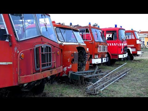 Roncsok 17. - ELFELEDETT HŐSÖK: Régi tűzoltóautók 2.