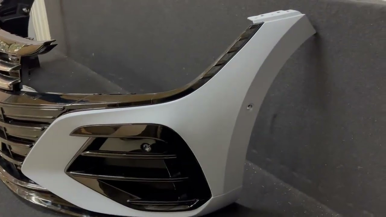 Volkswagen Arteon 2017-2025 гг. Передний бампер R-Line (для 2021+) Video 1