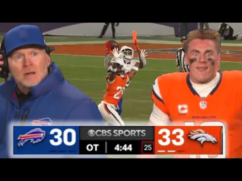 Crazy Overtime Ending in Denver! Bills vs. Broncos | NFL Divisional Round