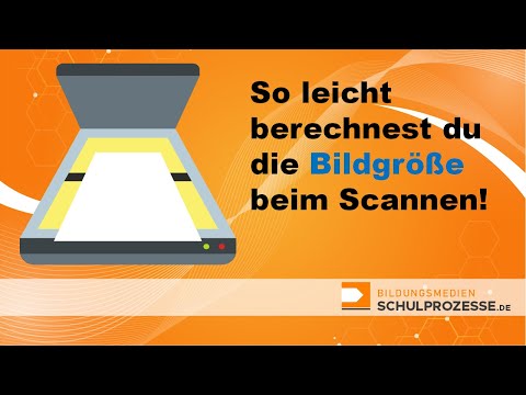 So berechnest du die Bildgröße beim Scannen ... - Bildgrößenberechnung einfach gemacht