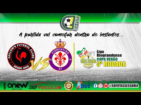 3ª RODADA - COPA VERÃO - LRF7 POA