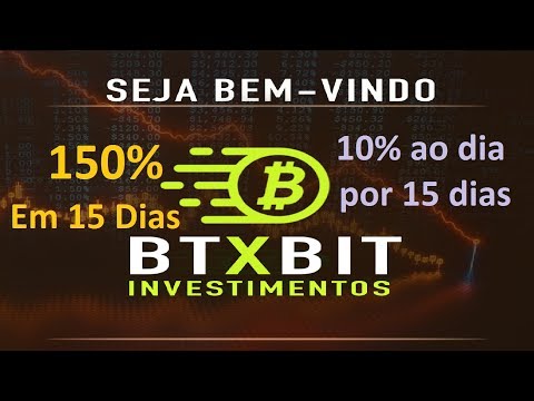 "CONFIRAM" BTX BIT 150% em 15 dias + Prova de Pagamento R$ 200,00 Reais