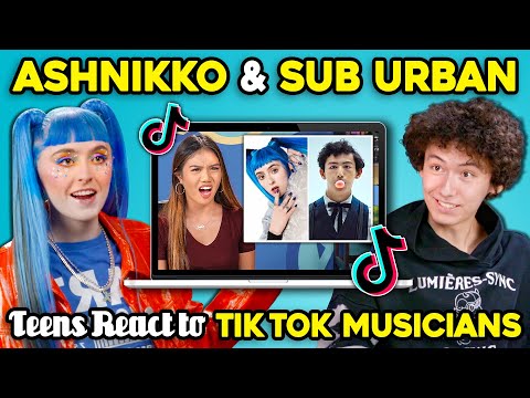 Ashnikko And Sub Urban React To Teens React To Viral TikTok Songs