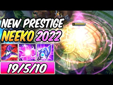 NEW NEEKO PRESTIGE SKIN 2022 - MYTHIC SHOP MID GAMEPLAY | Best Build & Runes | League of Legends