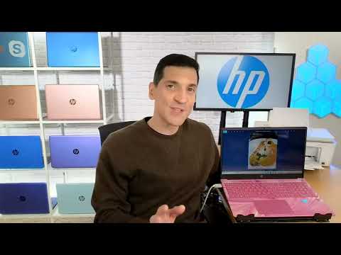 HP 15" Touch or Non-Touch Laptop, Intel with HP Printer & Microsoft365 on QVC