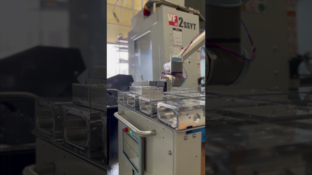 Mill Automation System - Picking a LARGE Part Using a Cobot