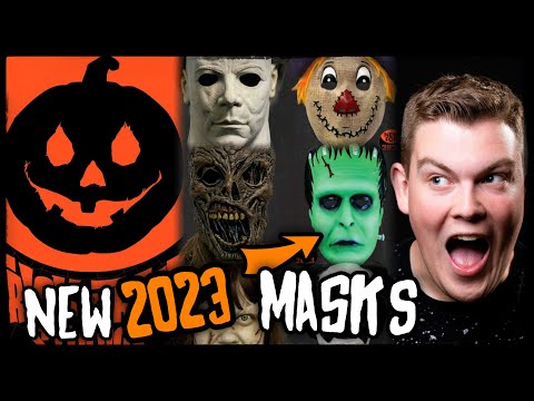 Trick or Treat Studios NEW for 2023 CATALOG (Masks, Figures, MORE) | Halloween & Party Expo/HAuNTcon