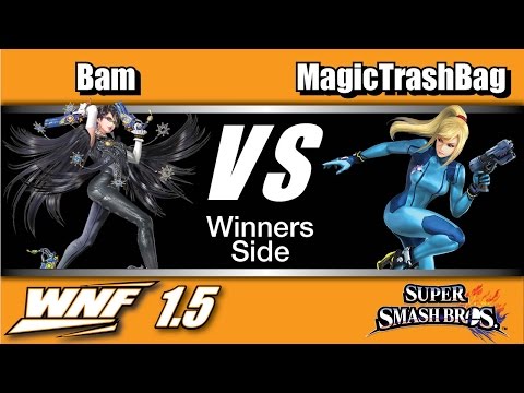 WNF 1.5 - 2GG | Bam (Bayonetta) Vs. MagicTrashBag (Zero Suit Samus) Winners Side - Smash Wii U