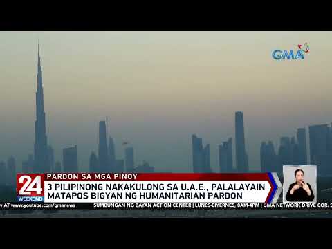 Tatlong Pinoy na nakakulong sa UAE, palalayain