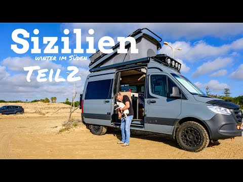 #2 Sicily - A Winter in the South | Road trip with the Sprinter campervan