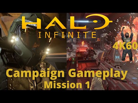 Halo Infinite CAMPAIGN Gameplay Mission 1 (4K60)