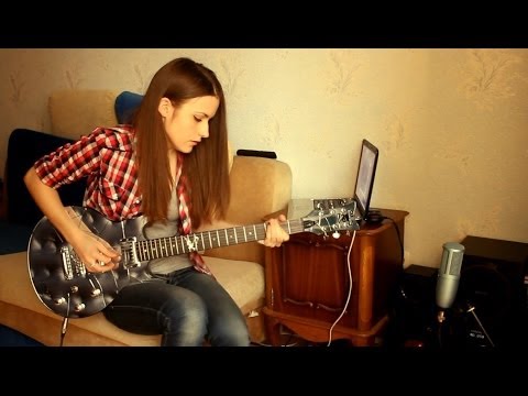 Slash - Anastasia (guitar cover by Marina Andrienko)