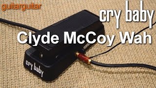 Dunlop CM95 Clyde McCoy Crybaby - відео 1