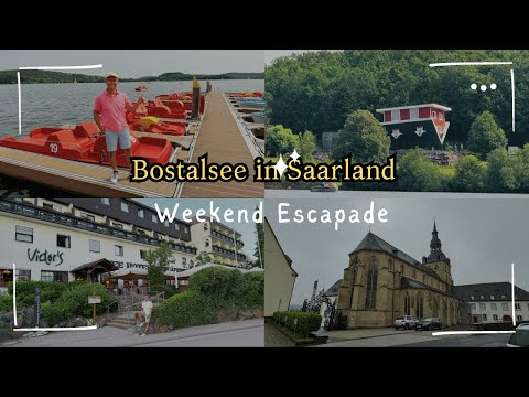 BOSTALSEE in Saarland Germany 🇩🇪 (Escaped) #bostalsee #saarland #travel #thorkenn