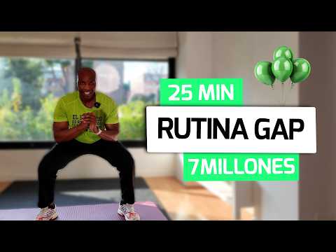 🎉 7 MILLION! 🔥 GAP Workout at Home (25 Min No Equipment)